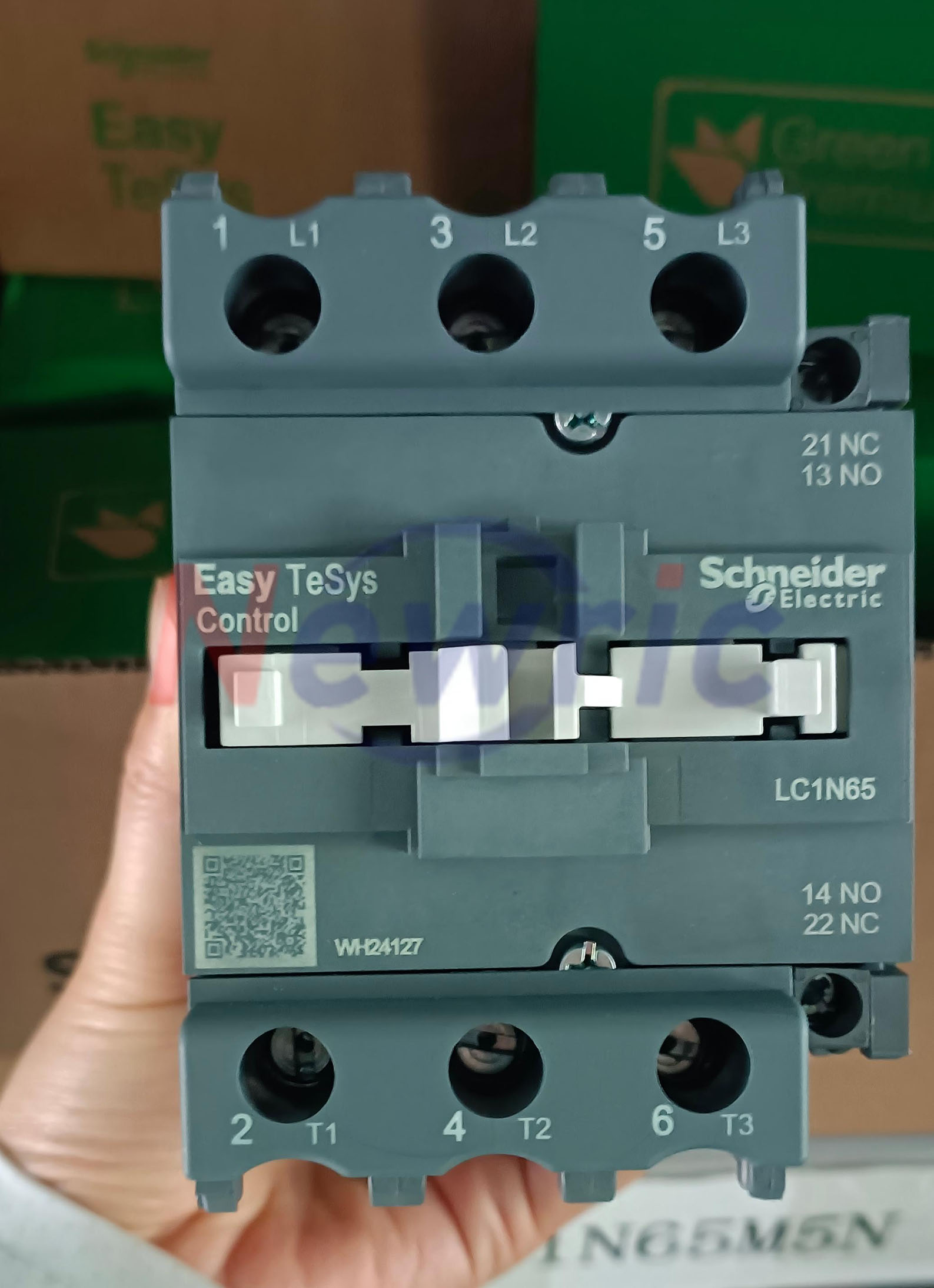 Schnieder Easy TeSys AC Contactor 3P 95A LC1N95 - Image 2