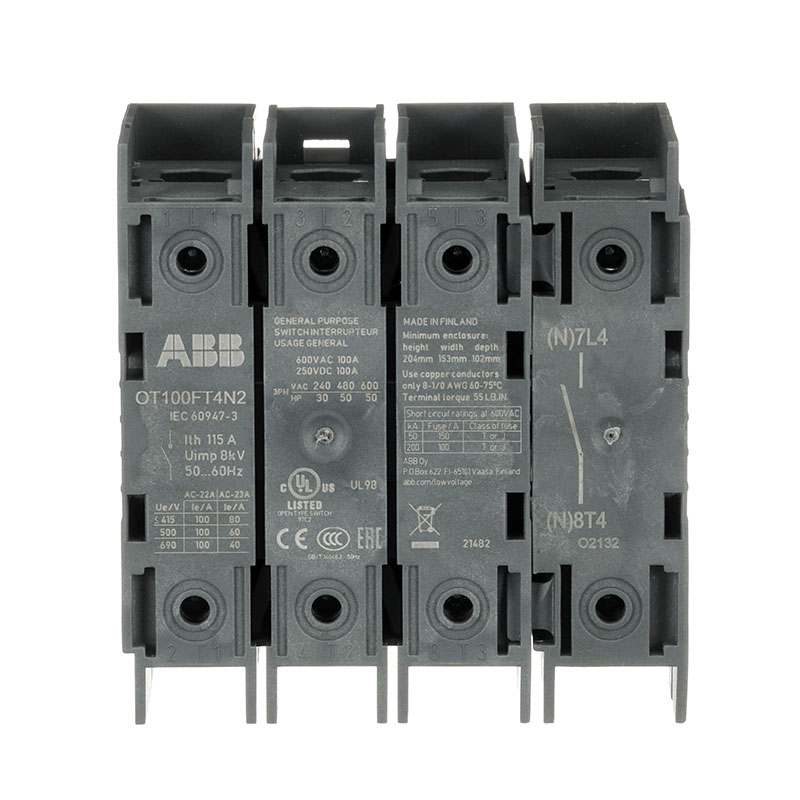 ABB OT Switch-disconnectors OT16...160 Disconnector - Image 7
