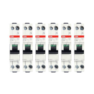 ABB SN201L Series C-Type 1P+N Miniature Circuit Breaker