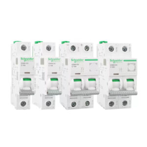 Schneider Electric Acti9 Pro IC65H-DC 1P 2P 1A to 63A Type C DC Miniature Circuit Breaker