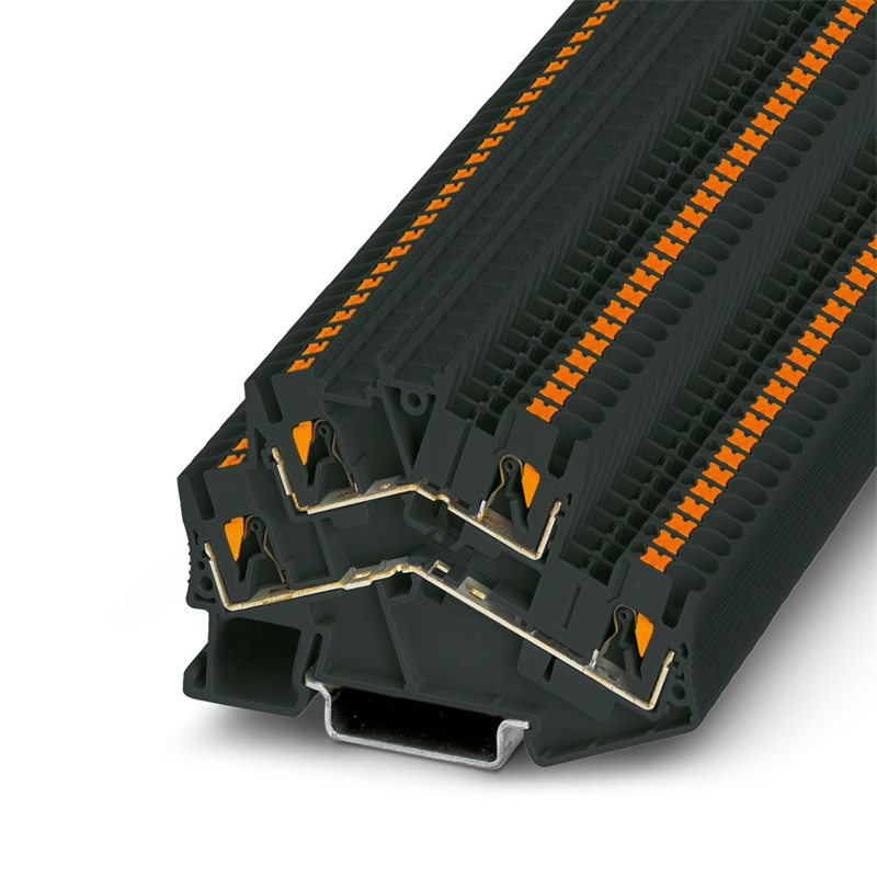 Phoenix 1037087 PTTBS 2.5 BK Double-level Terminal Block