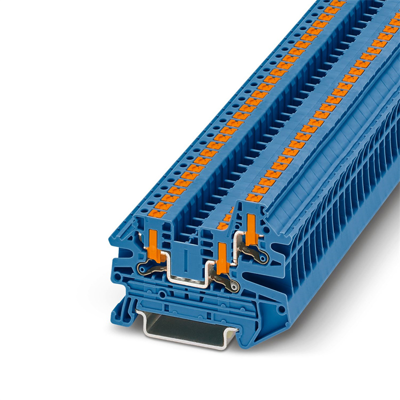 Phoenix PTV 2.5-TWIN BU Feed-through Terminal Block 1078971