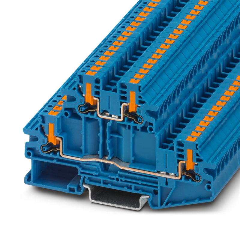 Phoenix 1079074 PTTBV 2.5 BU Double-level Terminal Block
