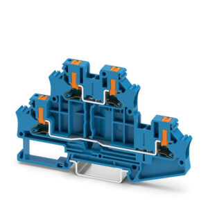 Phoenix 1088738 PTTBV 4 BU Double-level Terminal Block