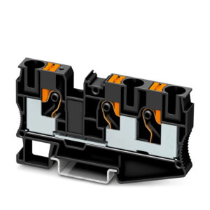 Phoenix PT 10-TWIN BK Feed-through Terminal Block 1375410