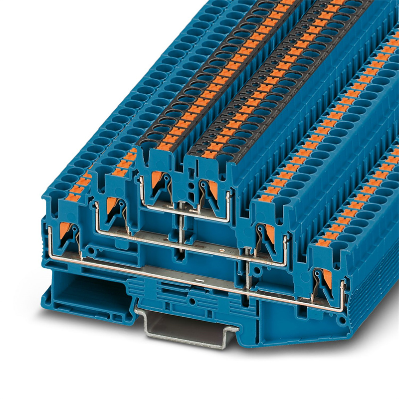 Phoenix 3000716 PT 2.5-3PV BU Multi-level Terminal Block