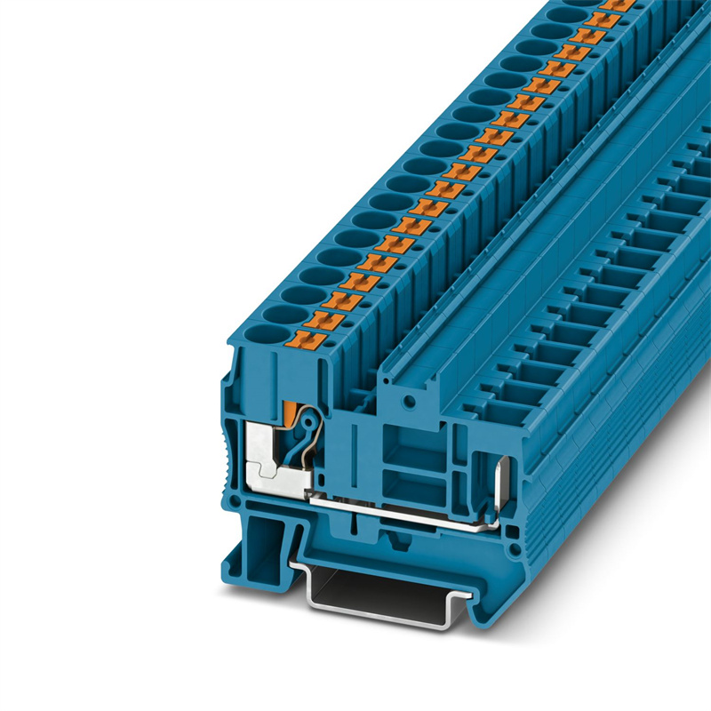 Phoenix 3061761 PT 6/1P BU Feed-through Terminal Block