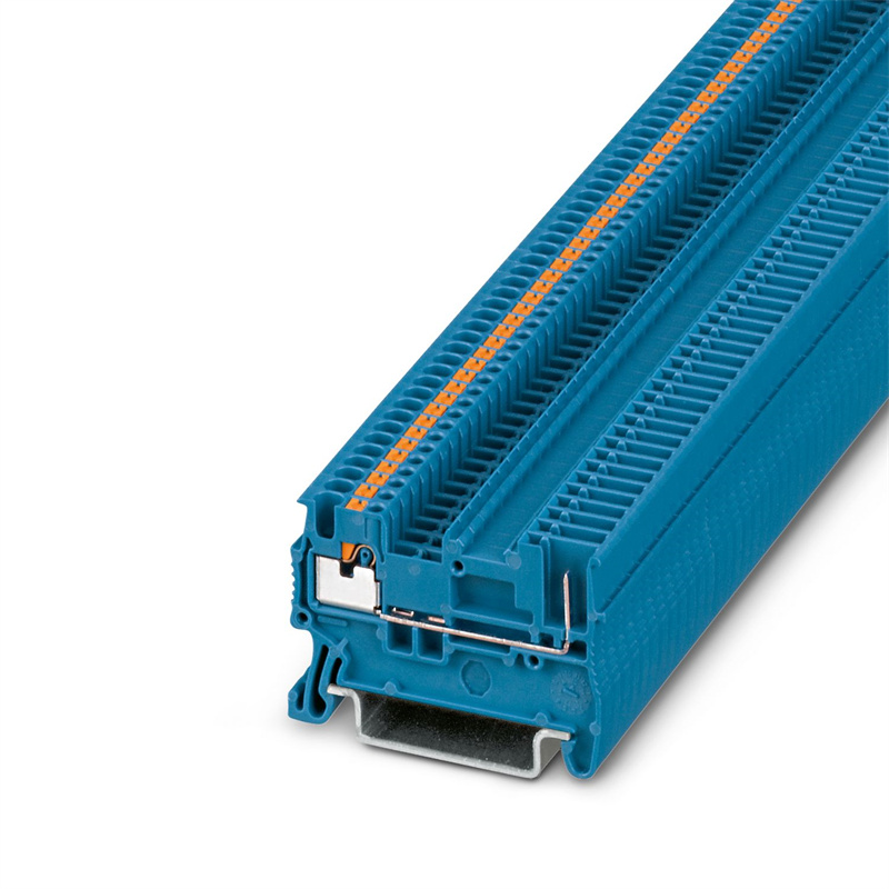 Phoenix 3208595 PT 1.5/S/1P BU Feed-through Terminal Block