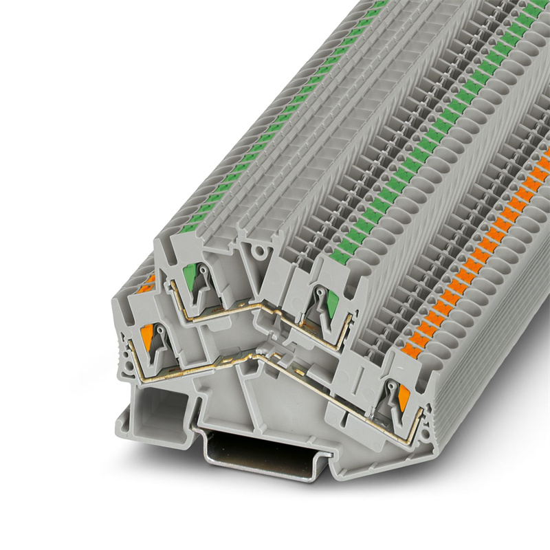 Phoenix 3209609 PTTBS 2.5/U-OG/O-GN Terminal Block