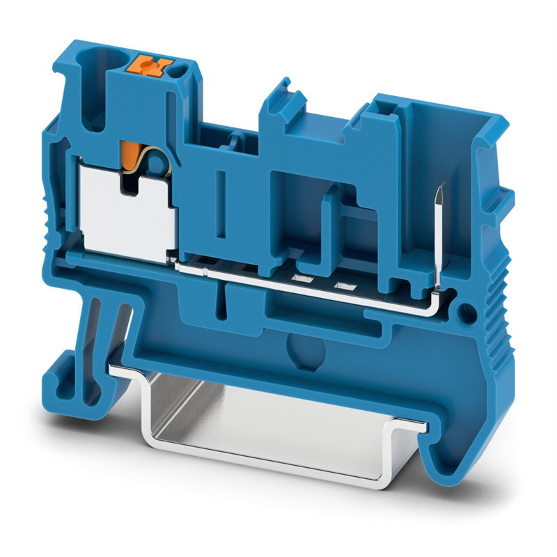 Phoenix 3210046 PT 2.5/1P BU Feed-through Terminal Block