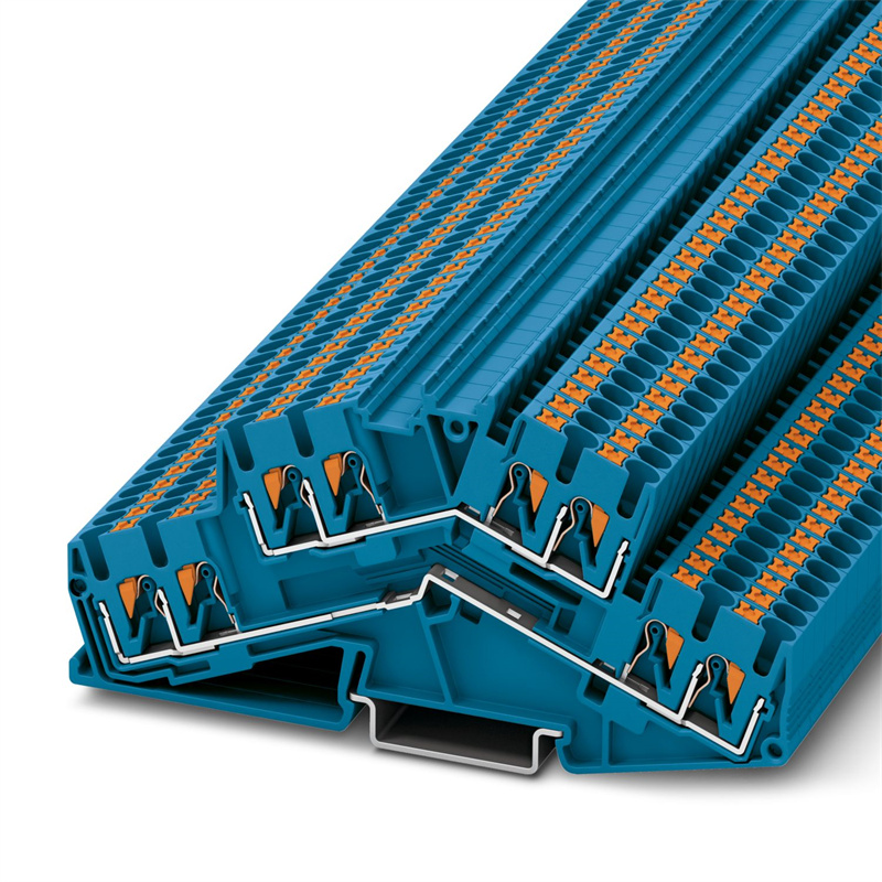 Phoenix 3210610 PTTBS 2.5-QUATTRO BU Terminal Block