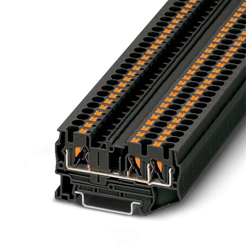 Phoenix PT 4-TWIN BK Feed-through Terminal Block 3211255