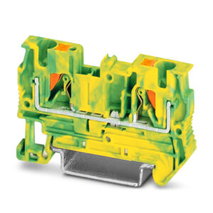 Phoenix 3211766 PT 4-PE Protective Conductor Terminal Block