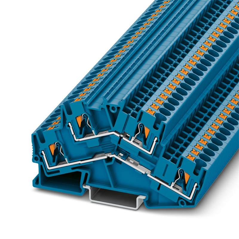 Phoenix 3211838 PTTBS 4 BU Double-level Terminal Block