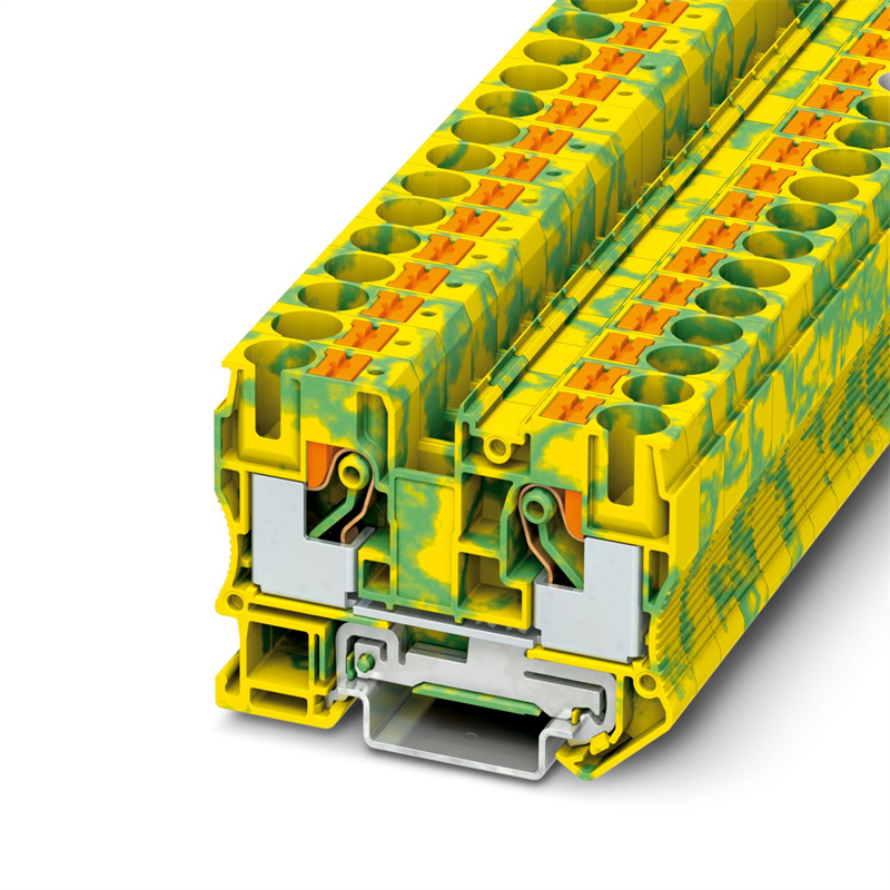Phoenix 3212131 PT 10-PE Protective Conductor Terminal Block