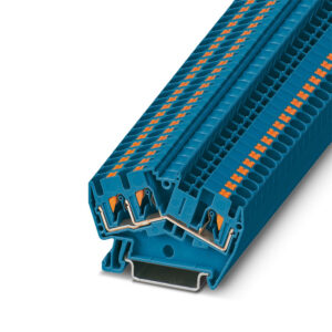 Phoenix PTS 4-TWIN BU Feed-through Terminal Block 3213605