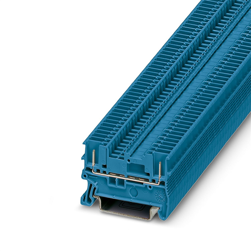 Phoenix 3213797 PT 1.5/S/2P BU Feed-through Terminal Block