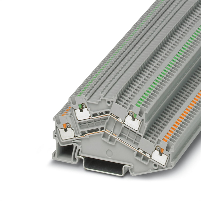 Phoenix 3214666 PTTBS 1.5/S/U-OG/O-GN Terminal Block