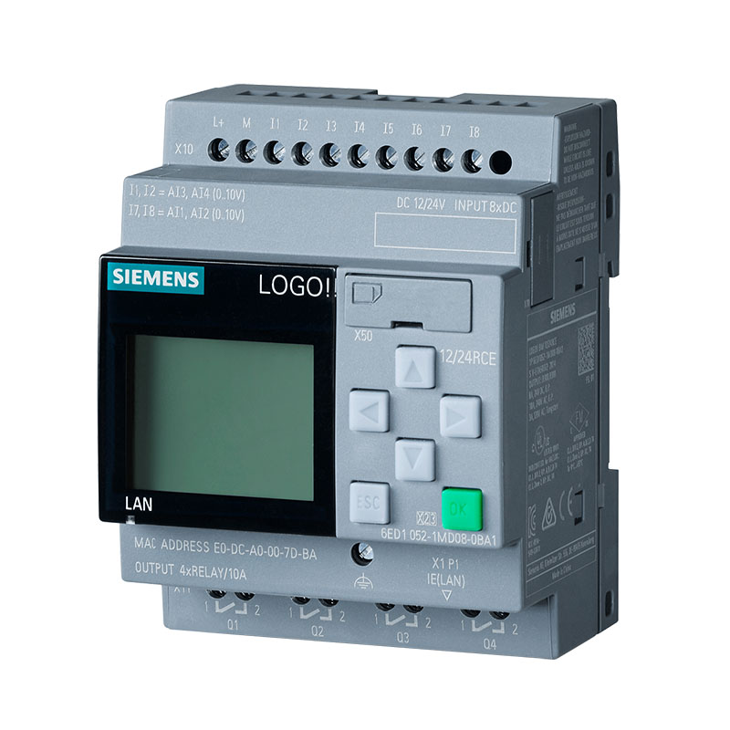 Siemens LOGO! 6ED1052-1MD08-0BA2 PLC LOGIC MODULE