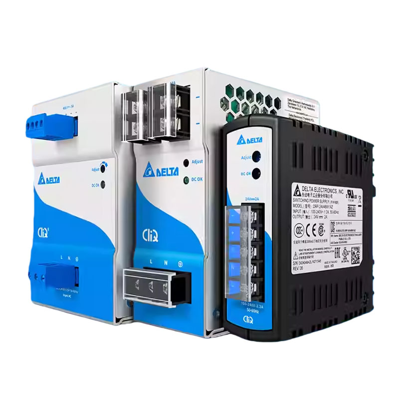 Delta CliQ II Series DRP DIN Rail Power Supply