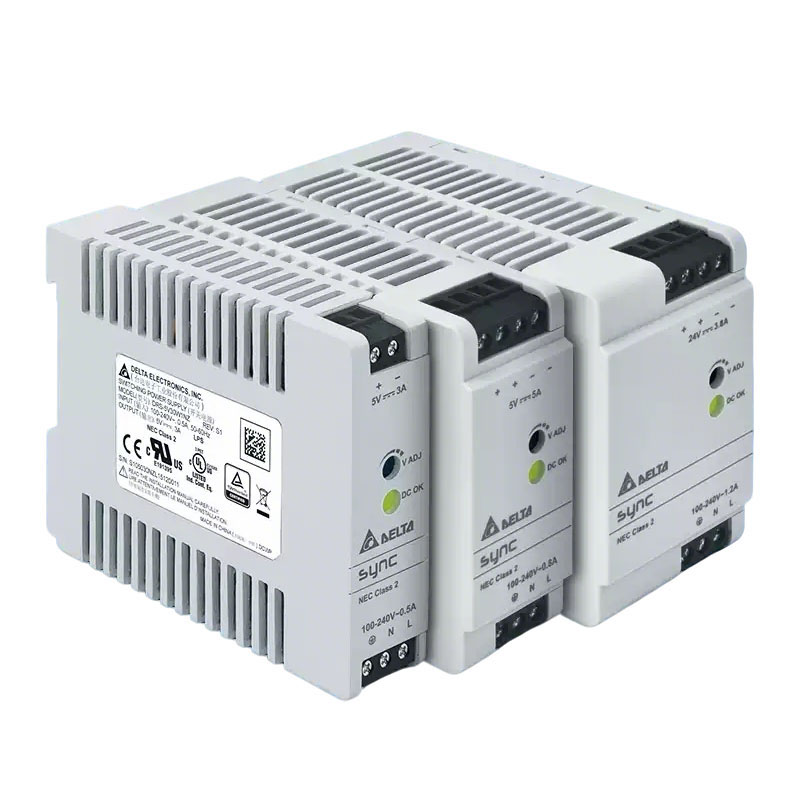 Delta SYNC Series DRS Power Supply DIN Rail