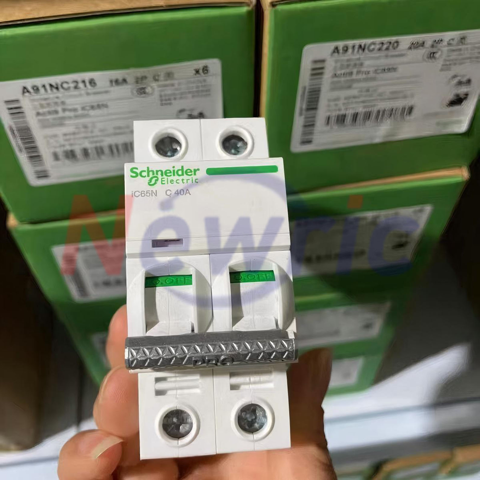 Schnieder Acti 9 Pro iC65N C curve MCB Miniature Circuit Breaker - Image 3