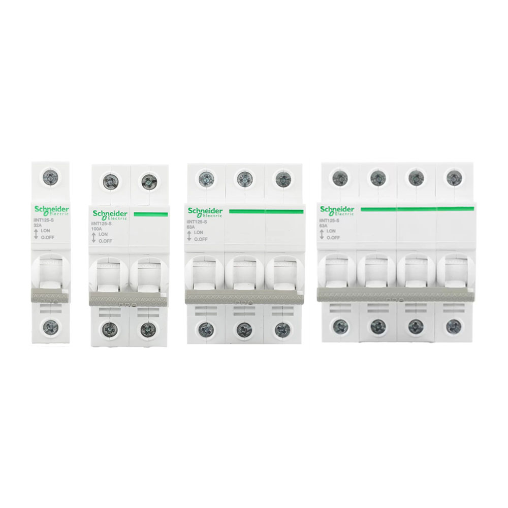Schneider Electric Disconnecting Switch iINT125 Pro 1P 2P 3P 4P 32A to 125A