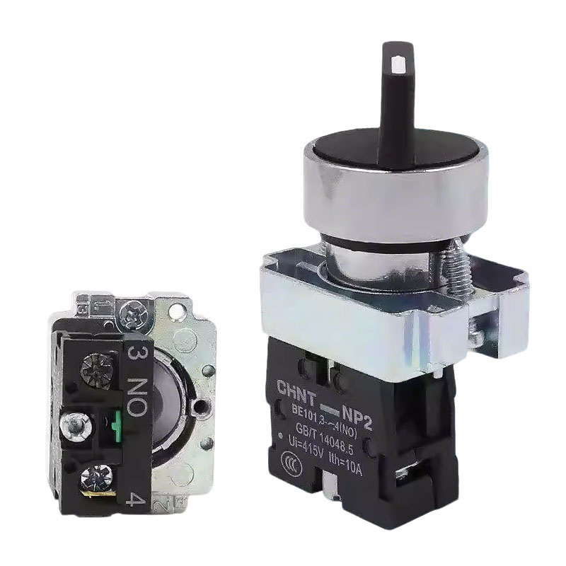 CHINT NP2 Series NP2-BD21 Select Switch 1NO 2-Position - Image 3
